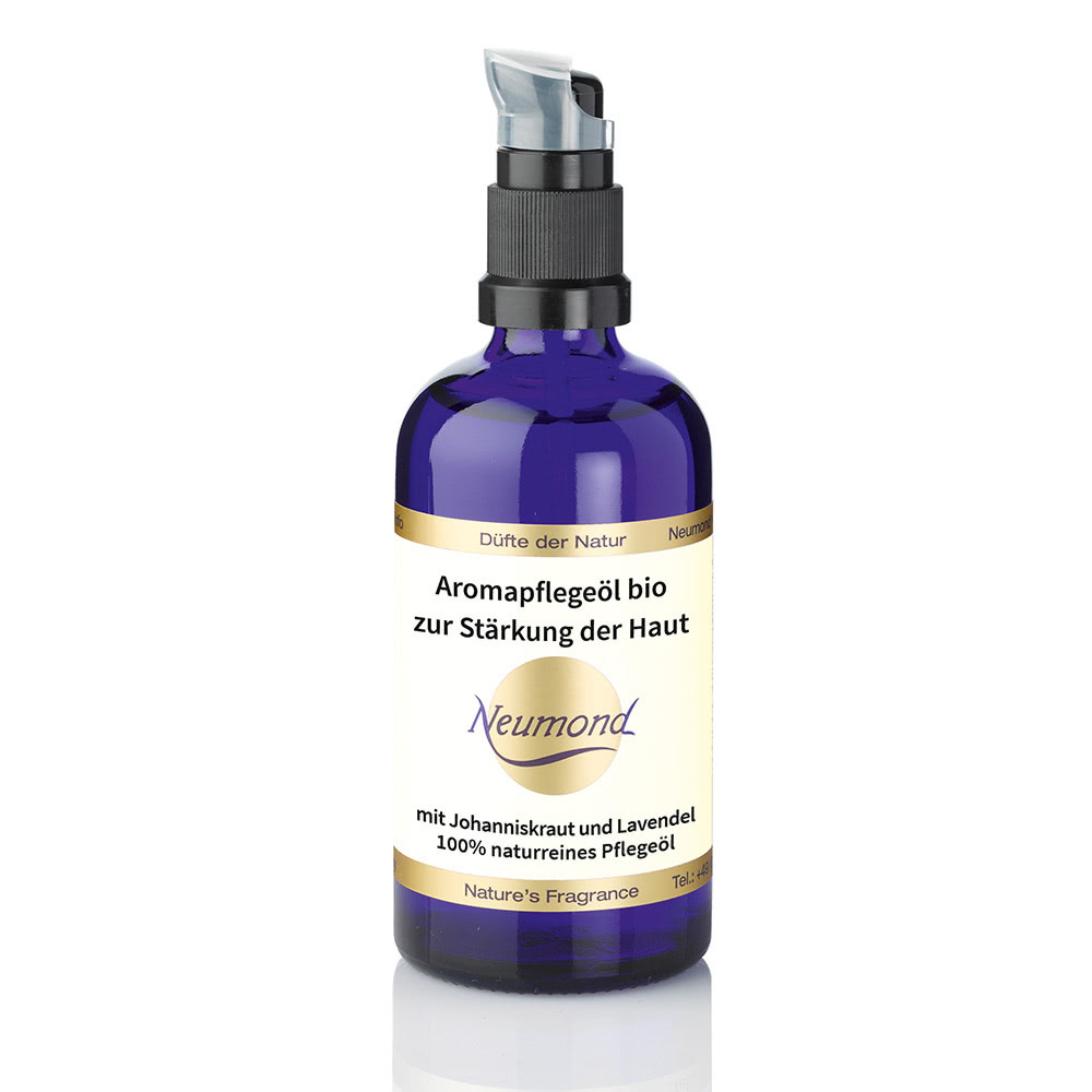Aromapflegeöl Bio Zur Hautstärkung, 20 Ml Mit Johanniskraut, Lavendel & Sesamöl, 100% Naturrein