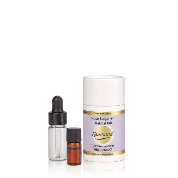 Rose Bulgarien bio Destillat 100%, 1ml
