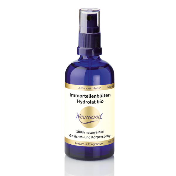 Immortellenblüten Hydrolat bio Gesichts- u. Körperspray, 100ml