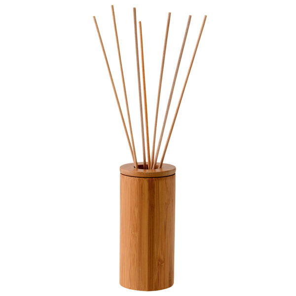 Bambus-Dekohalter rund für AQUAROMA 50ml & 100ml, ohne Stäbchen, 1St.